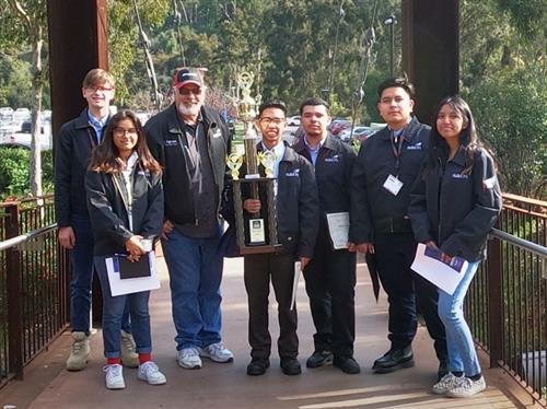 Chad Agruso, Karyme Garcia, Mr. Agruso, Michel Gomez, Bernie Cabrera, Allen Salazar, Jocelyn Gonzales 